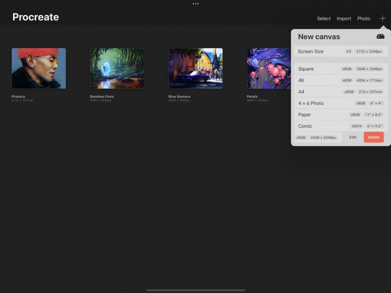 Create — Procreate Handbook