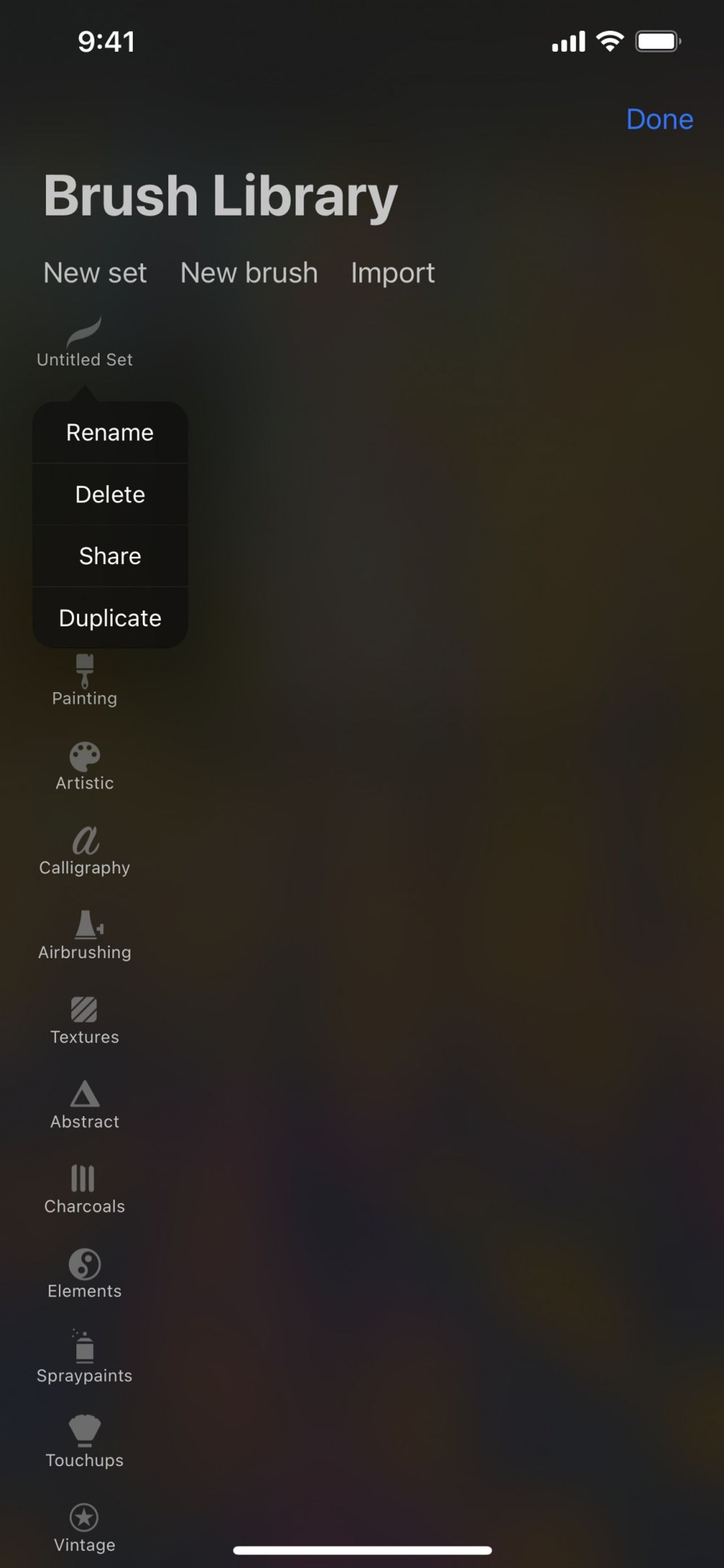 Import and Share — Procreate Pocket Handbook