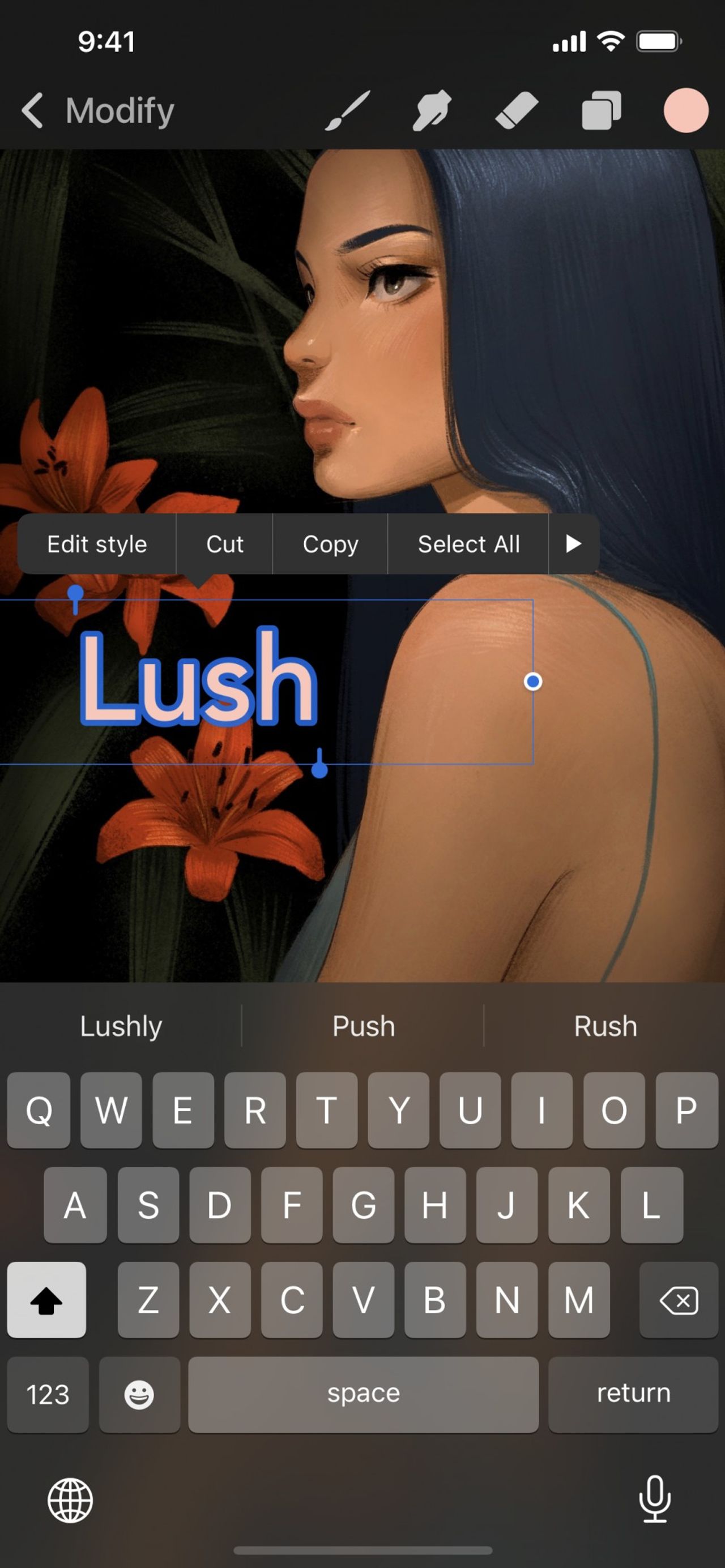 Edit Style — Procreate Pocket Handbook