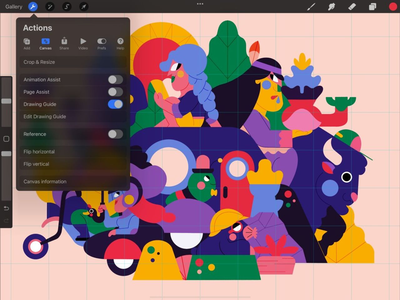 Procreate Automatic Drawing Create — Procreate Handbook