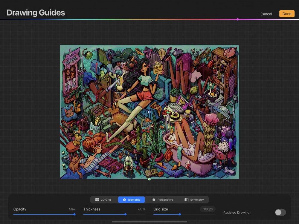 Isometric Guide Procreate Handbook