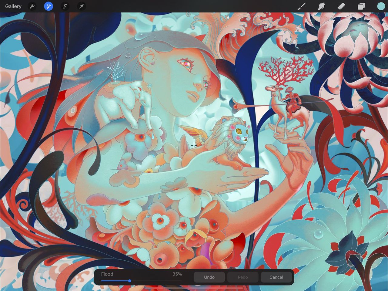 Color Adjustments — Procreate Handbook