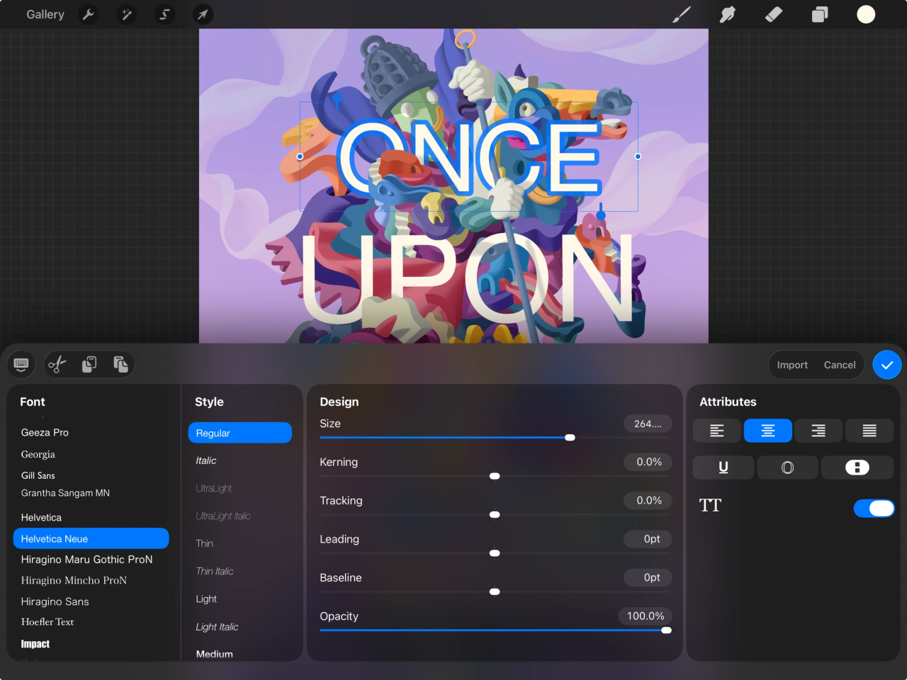 Edit Style — Procreate Handbook