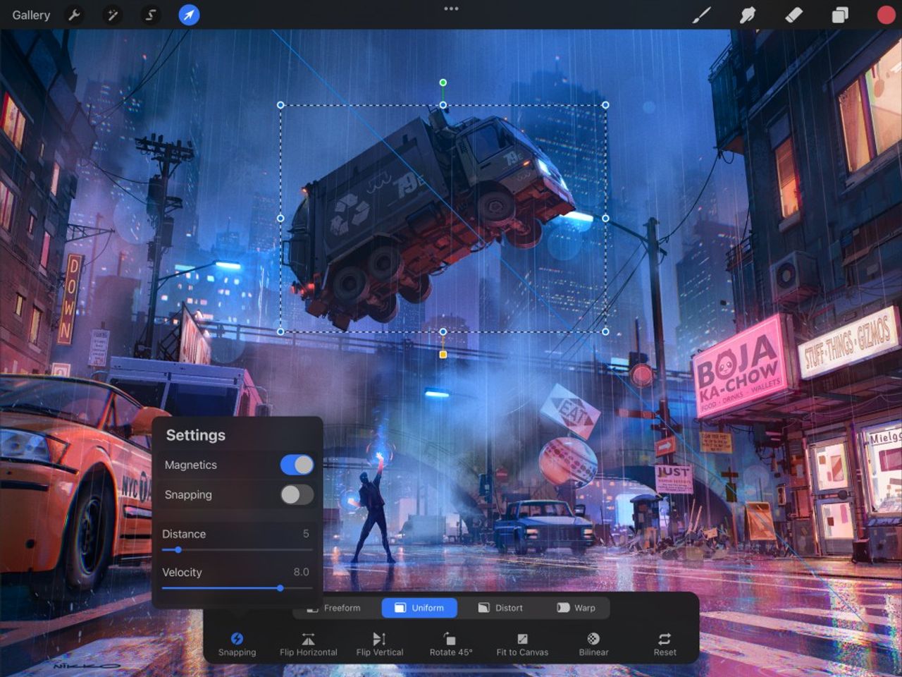 Snapping — Procreate Handbook