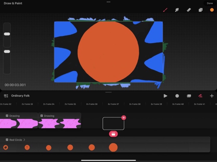 How to create hold frames — Procreate Dreams Help Center