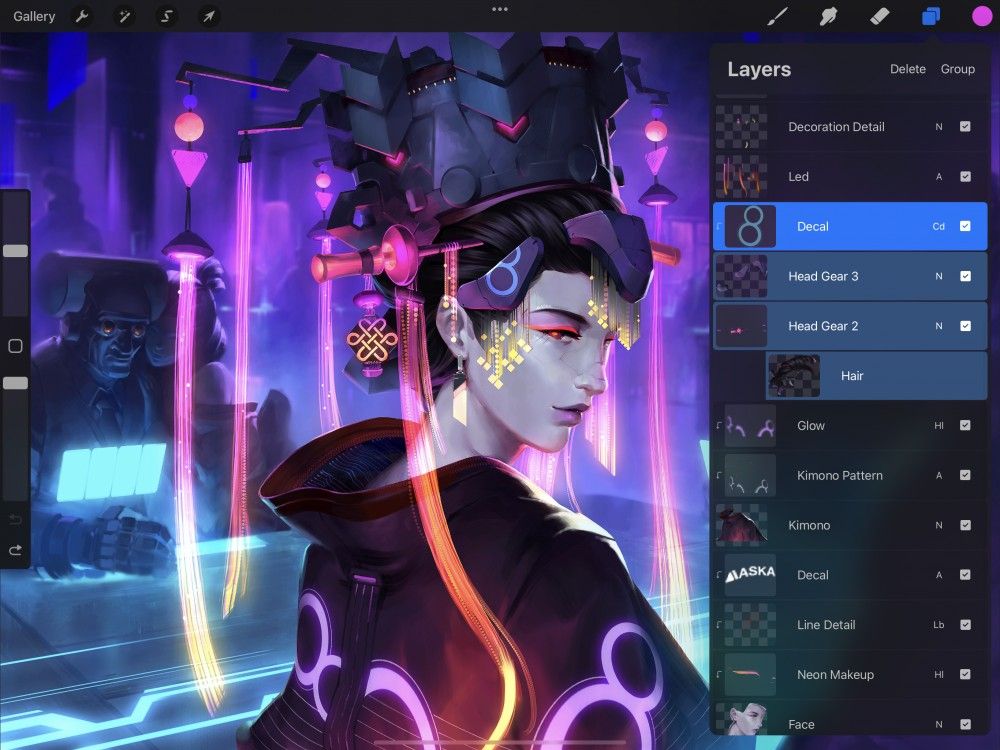 Gestures — Procreate Handbook
