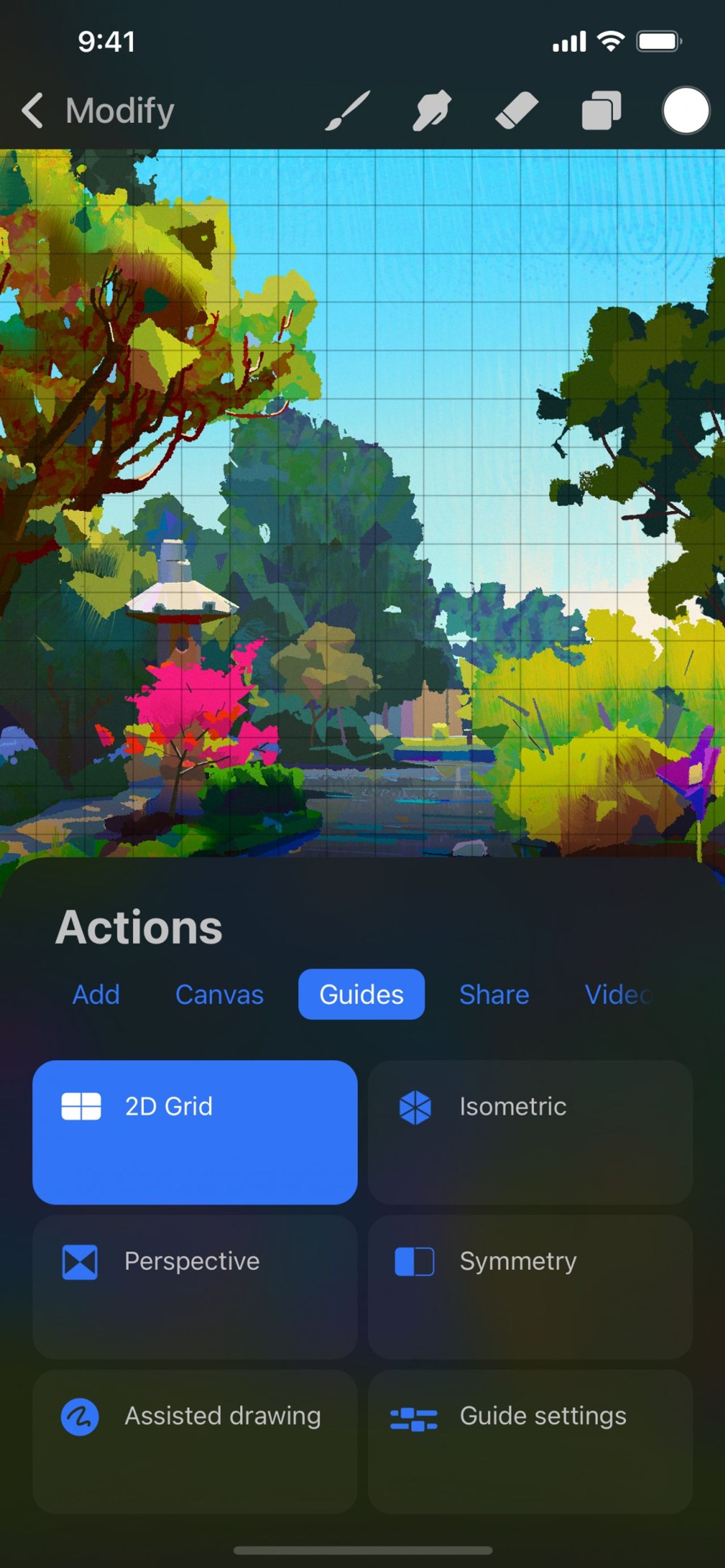 Guides — Procreate Pocket Handbook