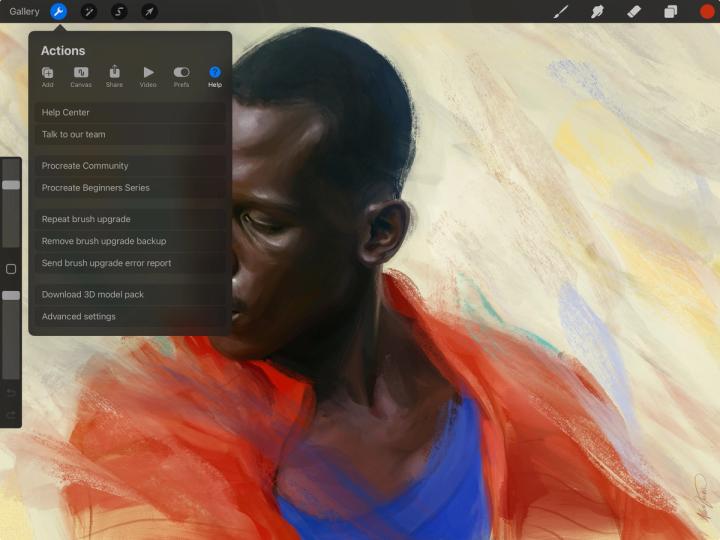 Procreate 5.4 - new Brushes system — Procreate for iPad Help Center