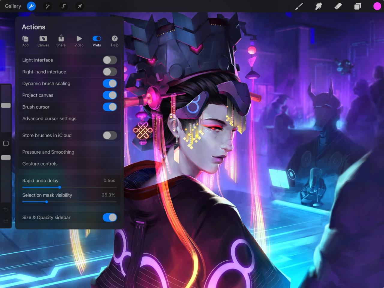 Interface — Procreate Handbook