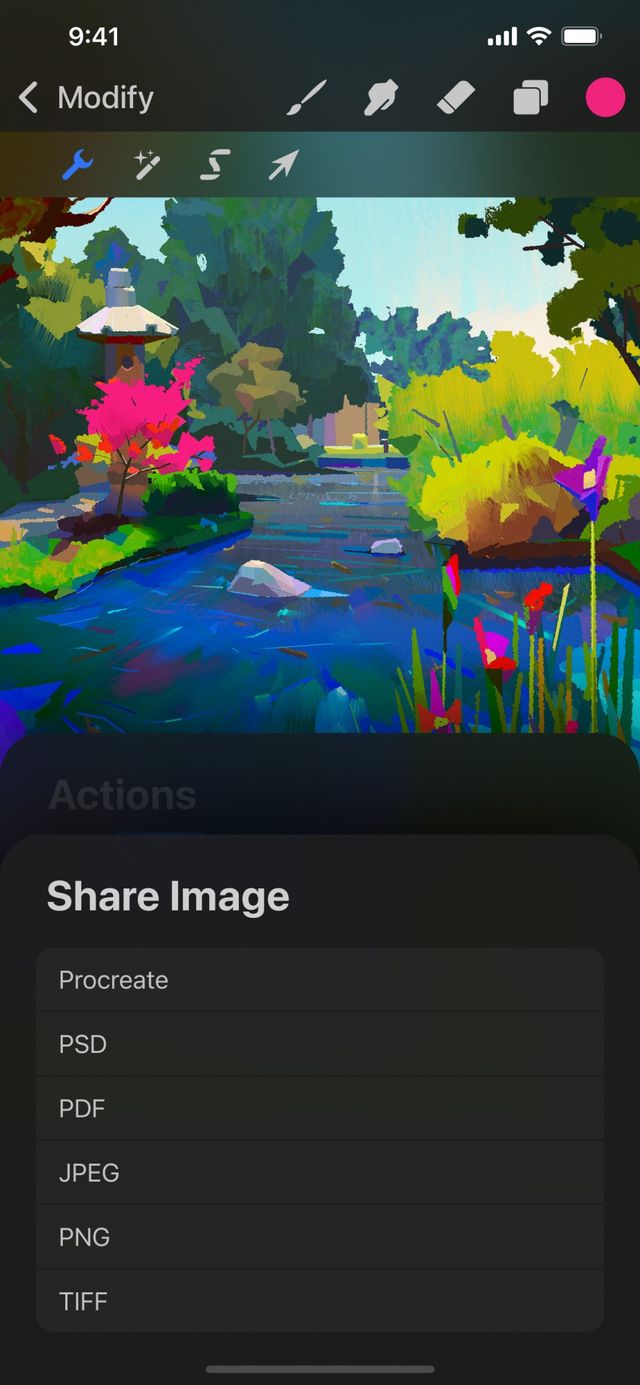 Can Procreate Import Pdf Share — Procreate Pocket Handbook