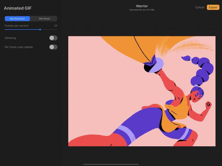 Share — Procreate Handbook