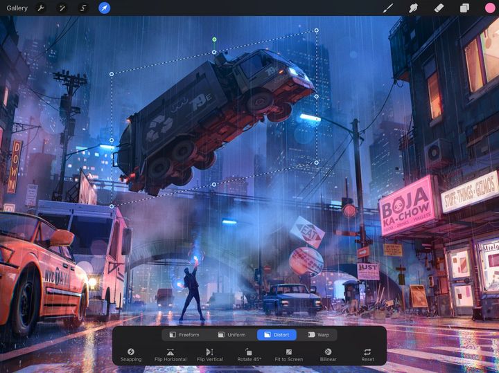 Distort — Procreate Handbook