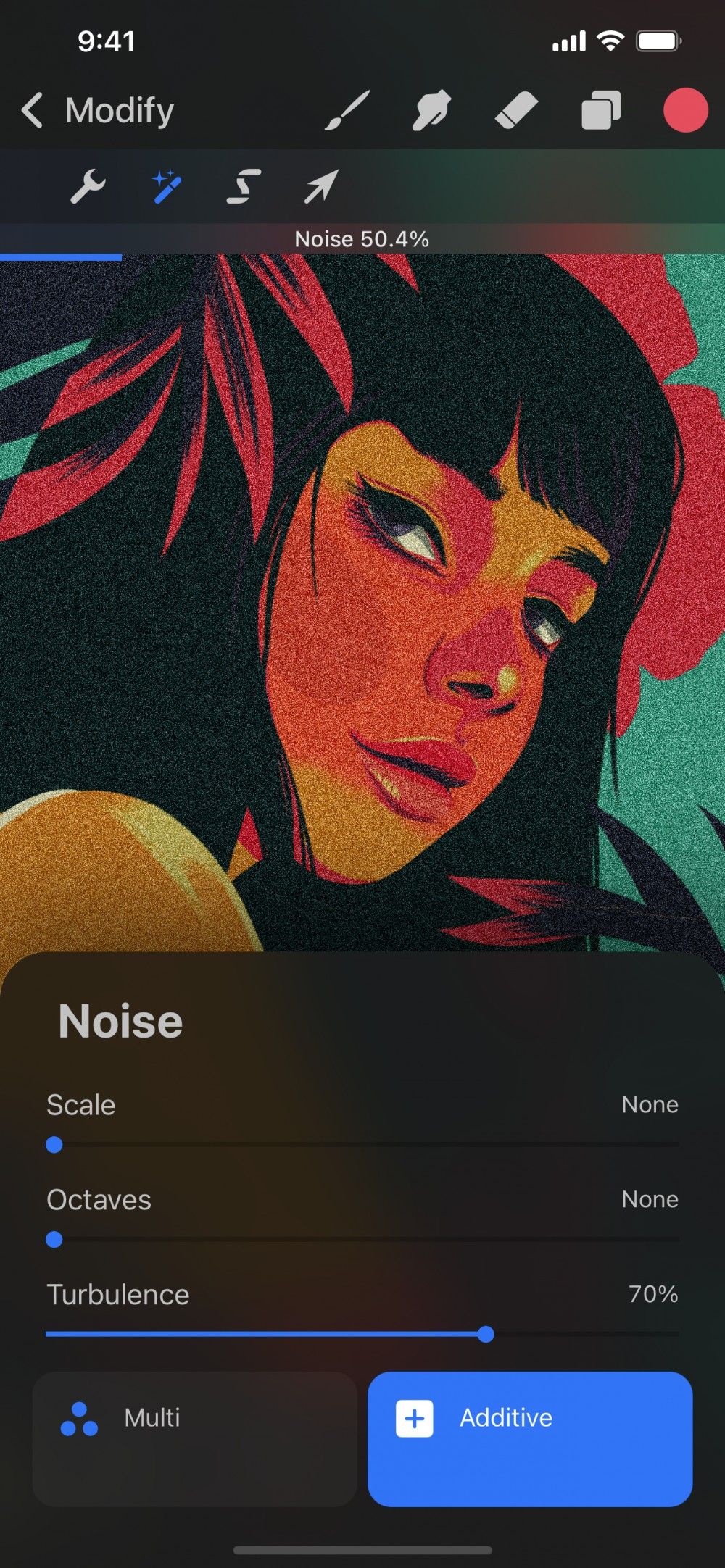 Noise — Procreate Pocket Handbook
