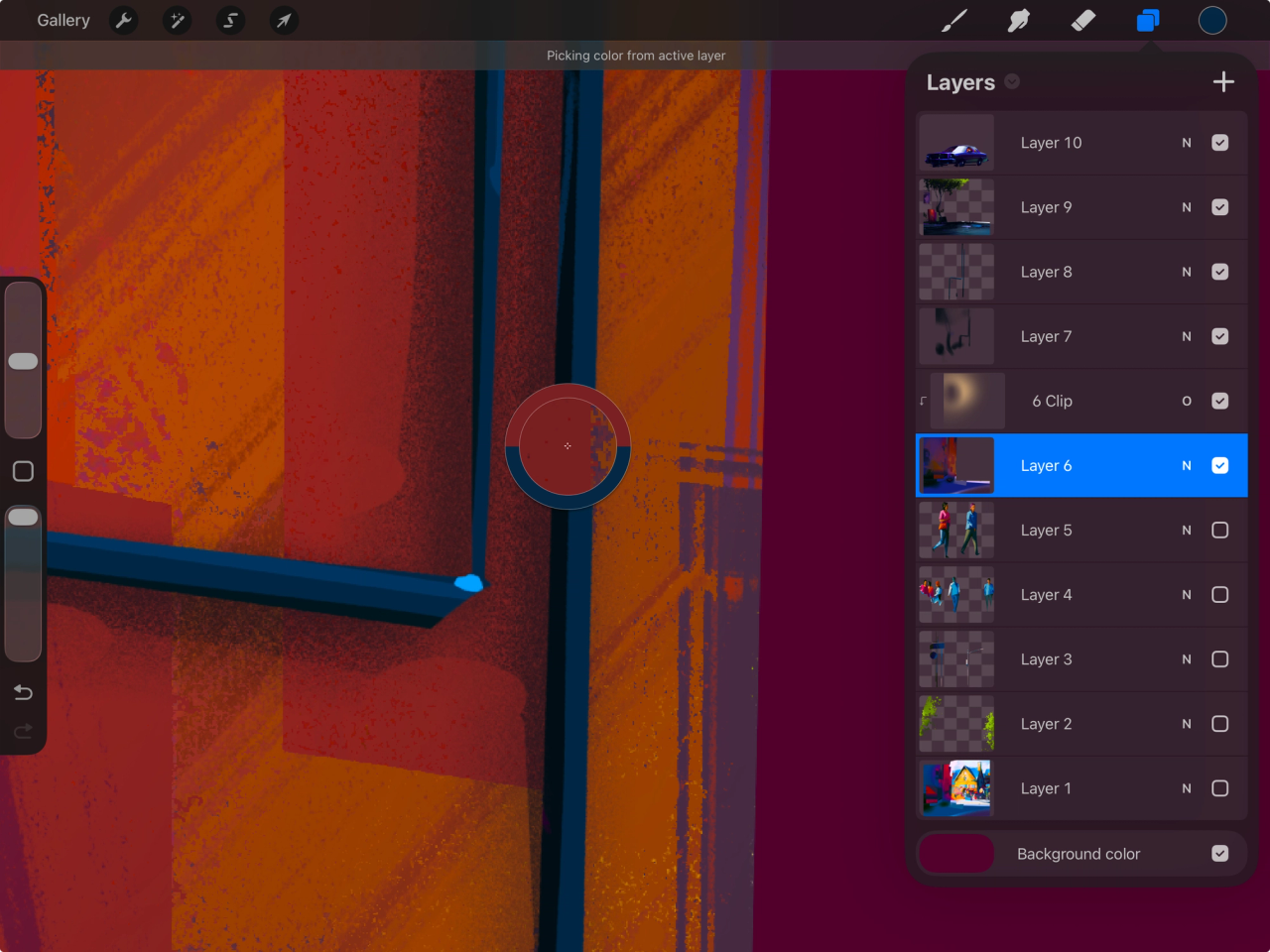 Procreate Empty Screen Interface — Procreate Handbook