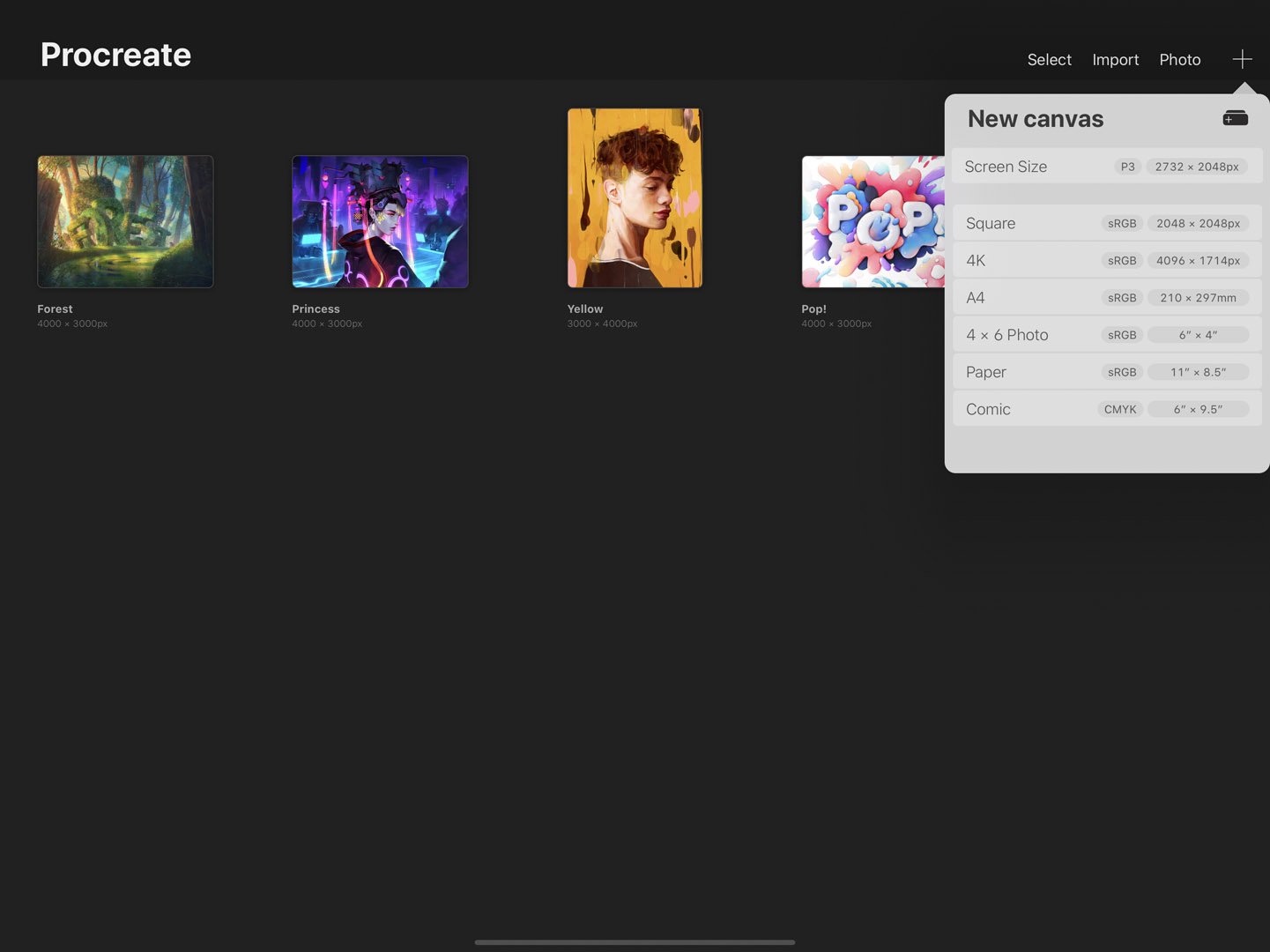 Profiles — Procreate Handbook