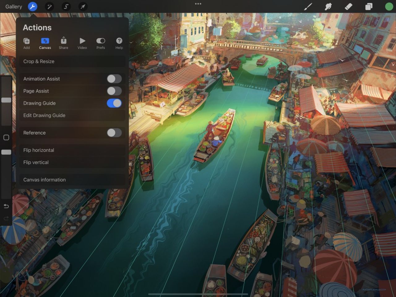 Perspective Guide — Procreate Handbook