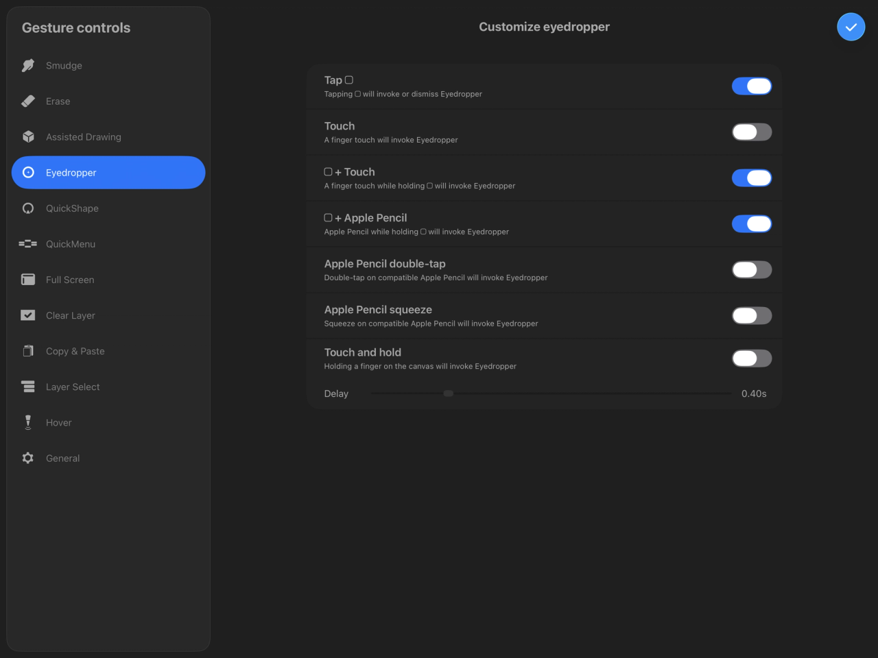 Preferences — Procreate Handbook