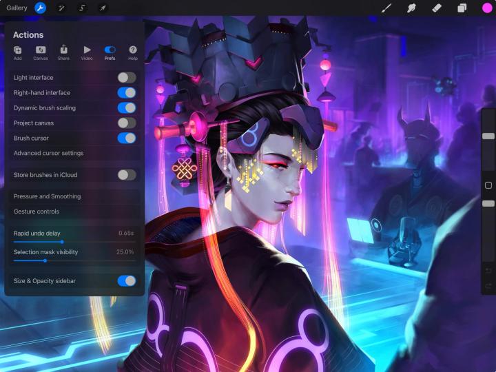 Interface — Procreate Handbook