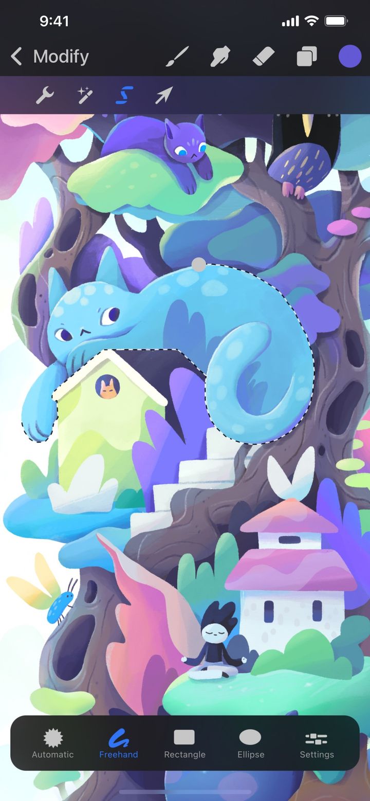 Interface and Gestures — Procreate Pocket Handbook