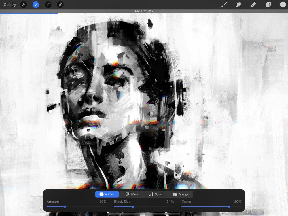 Glitch — Procreate Handbook