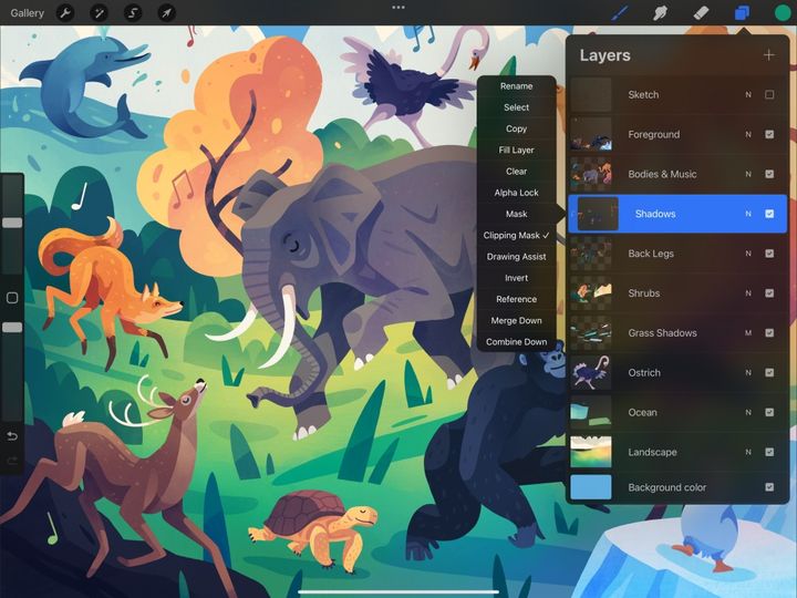 Options — Procreate Handbook