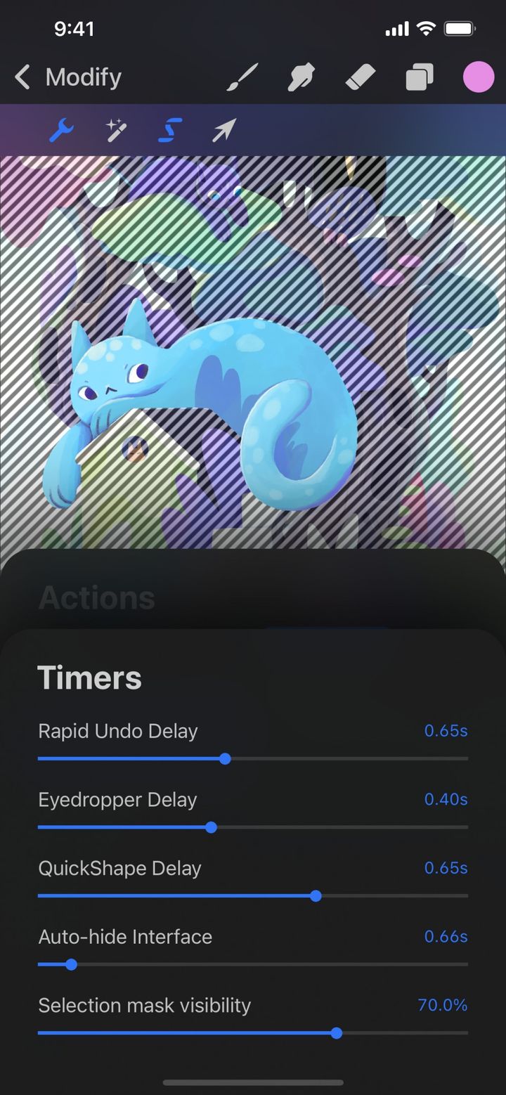 Settings — Procreate Pocket Handbook