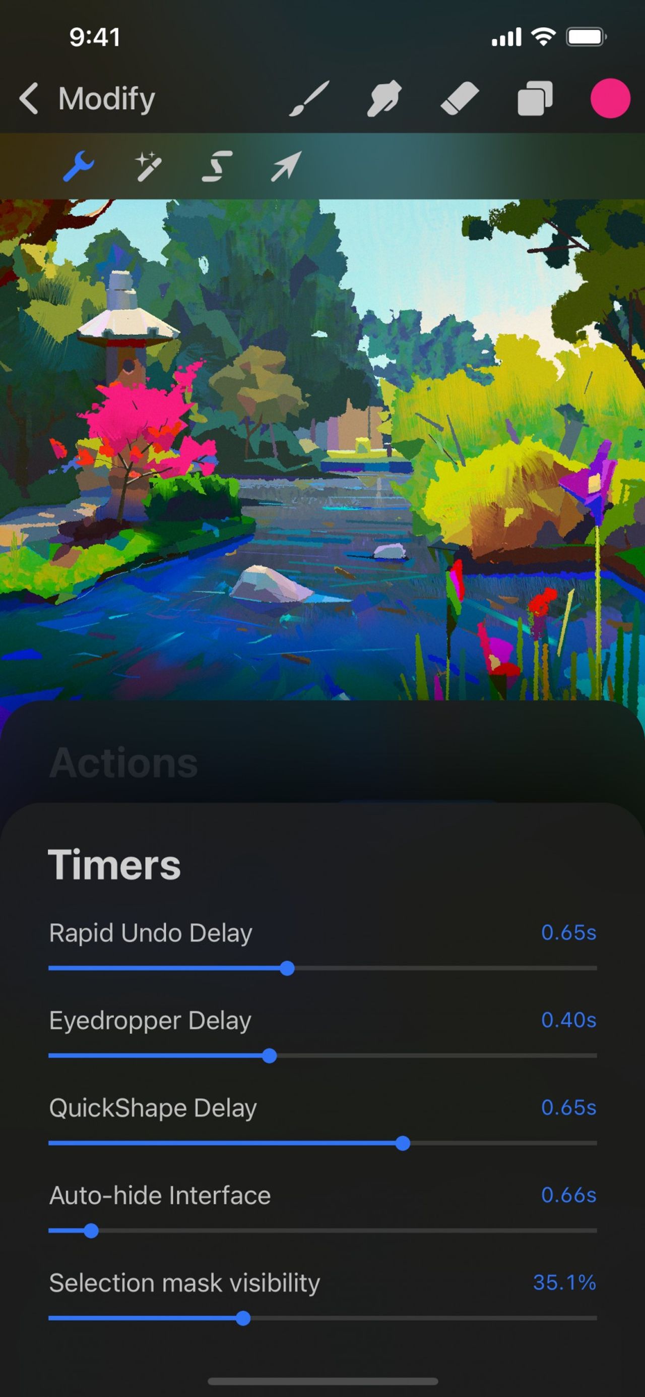 Preferences — Procreate Pocket Handbook