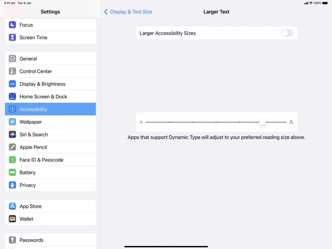 Accessibility — Procreate Handbook