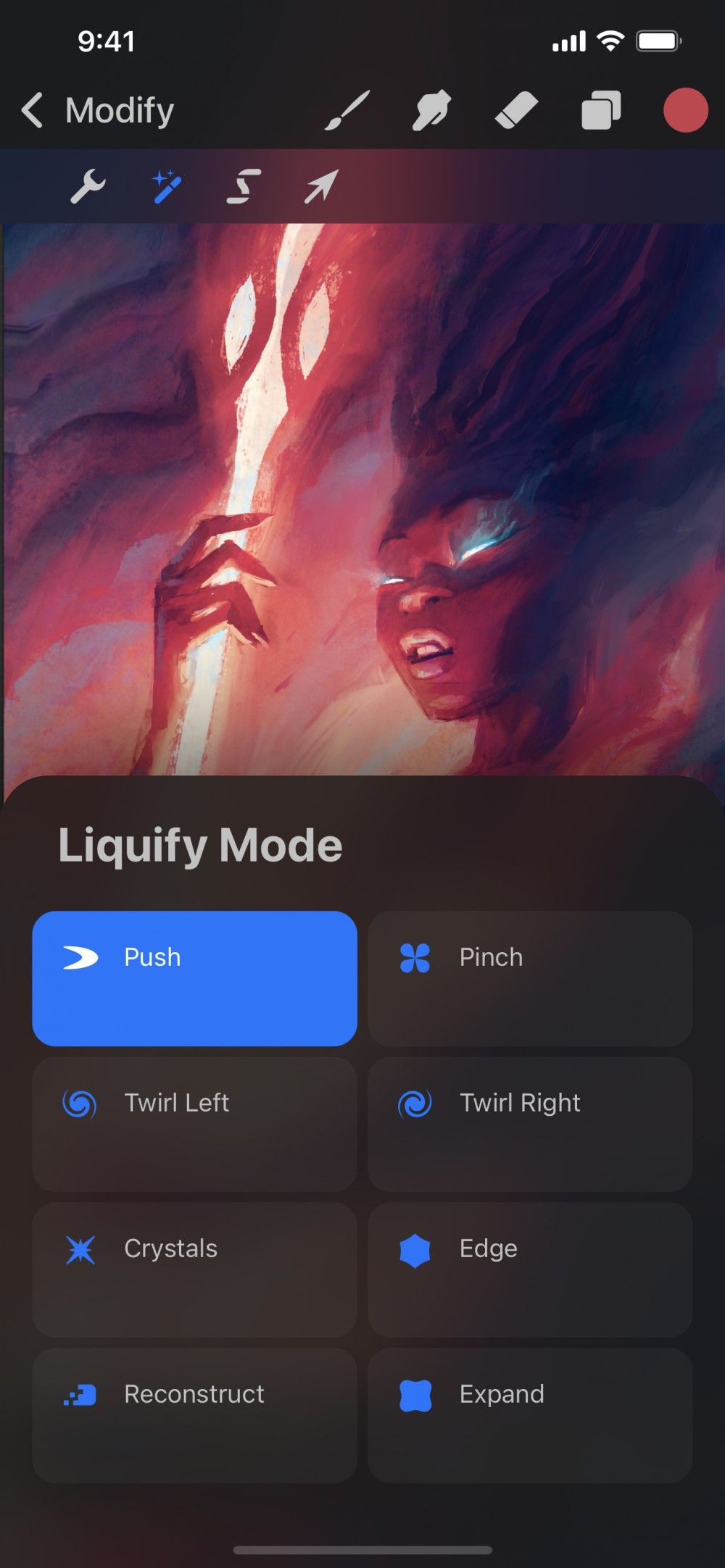 Liquify — Procreate Pocket Handbook