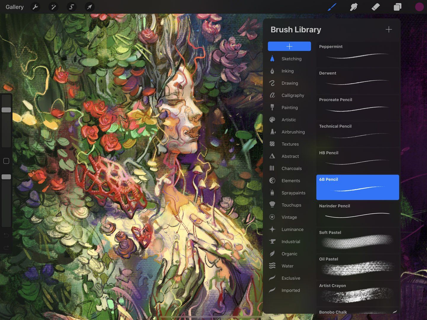 Brush Library — Procreate Handbook