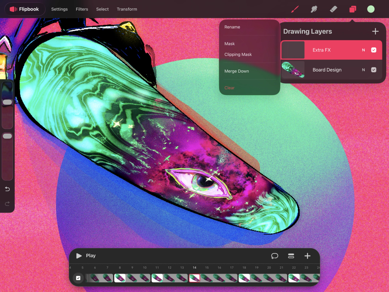 Drawing layers — Procreate Dreams Handbook