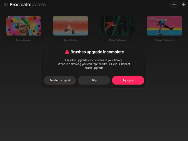 Procreate Dreams 2 Brushes system upgrade — Procreate Dreams Help Center