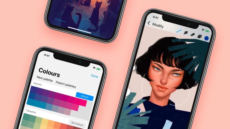 Savage Releases Procreate Pocket 2 with Huge Brush Library and Silica-M.