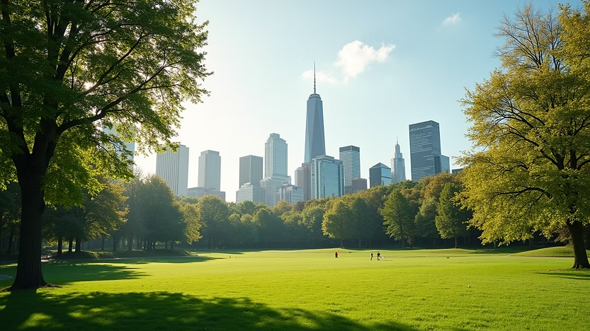 Kings Park offers stunning views of the city skyline