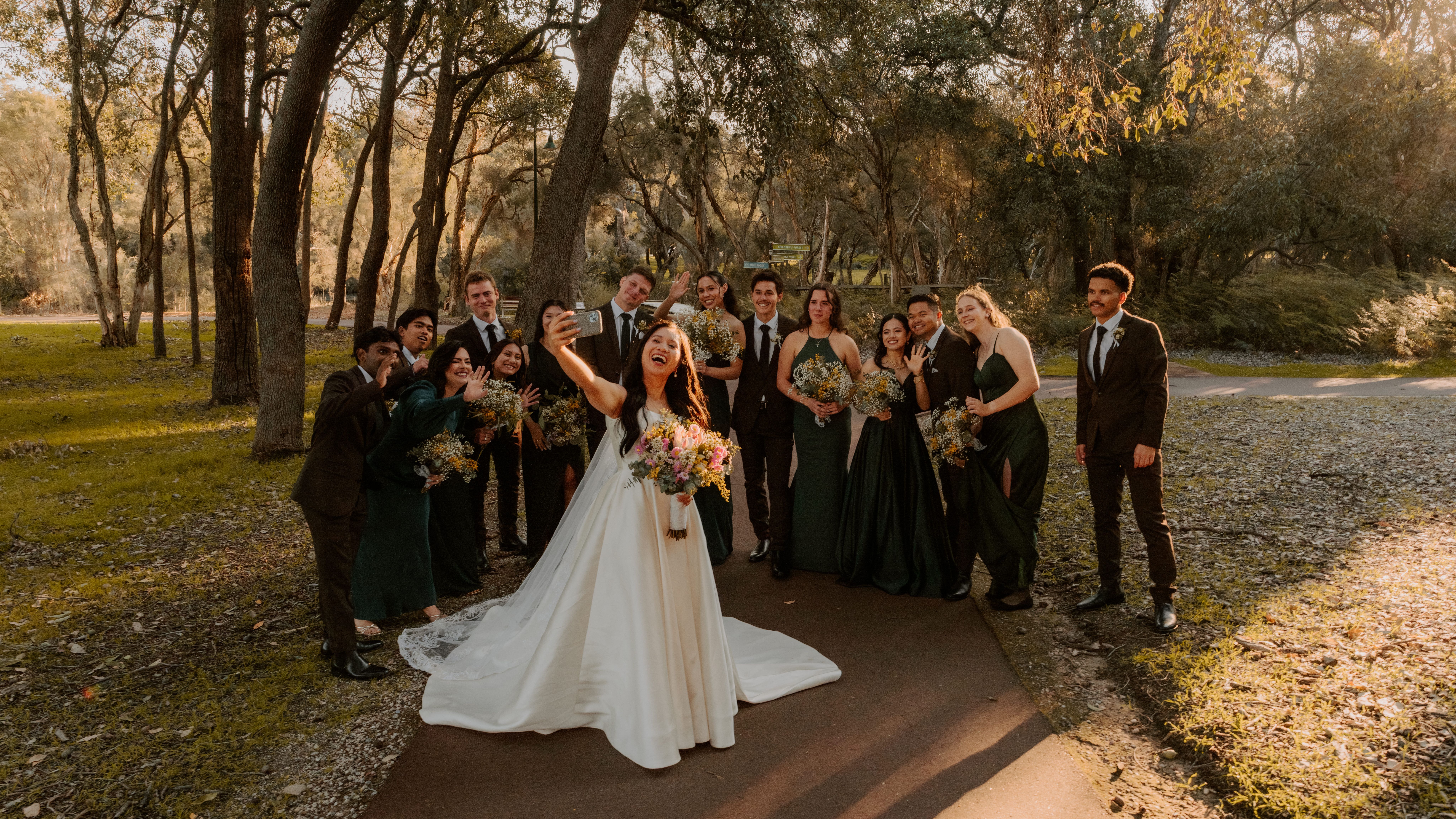 Wedding Day photoshoot