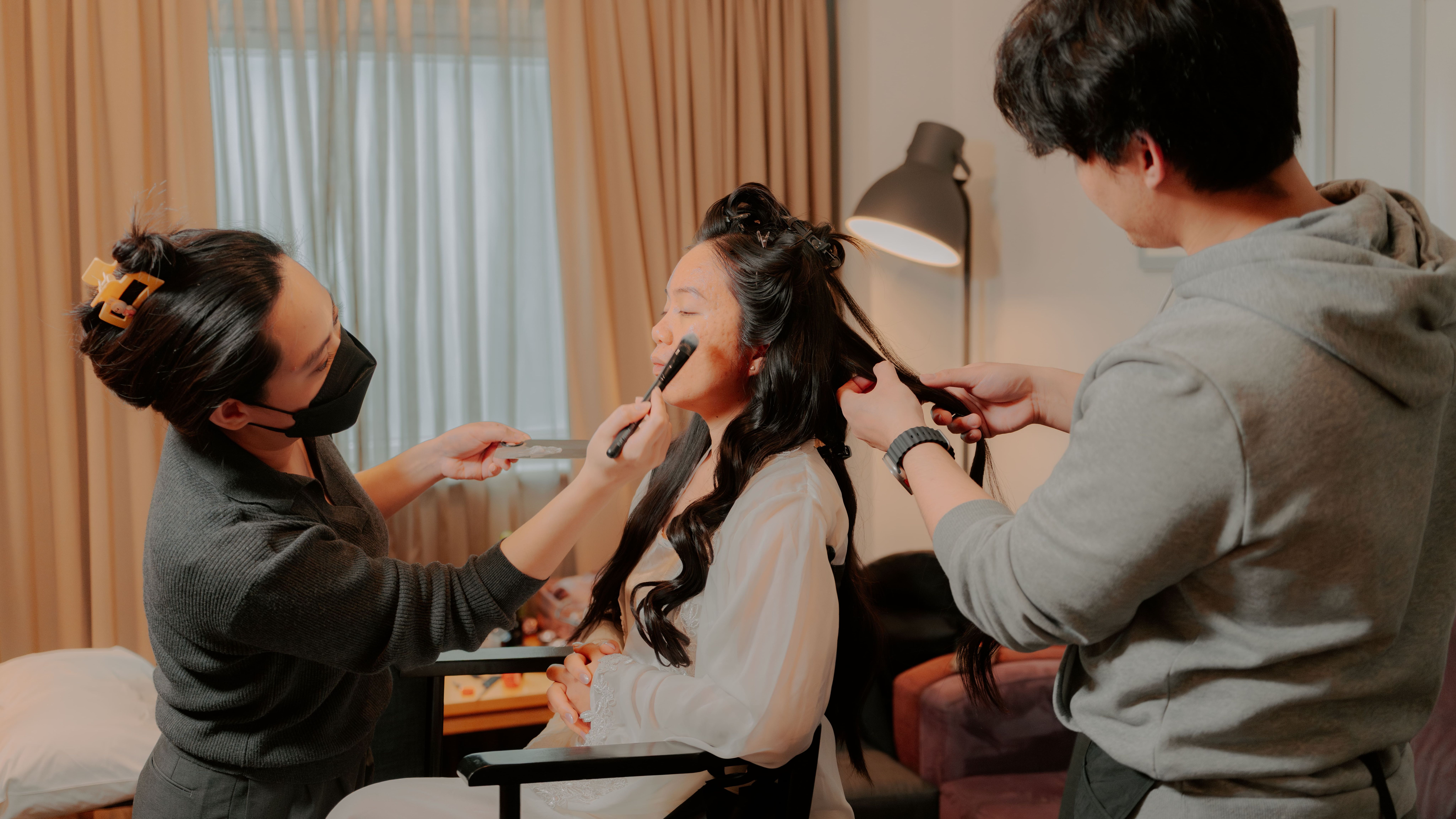 Wedding preparation