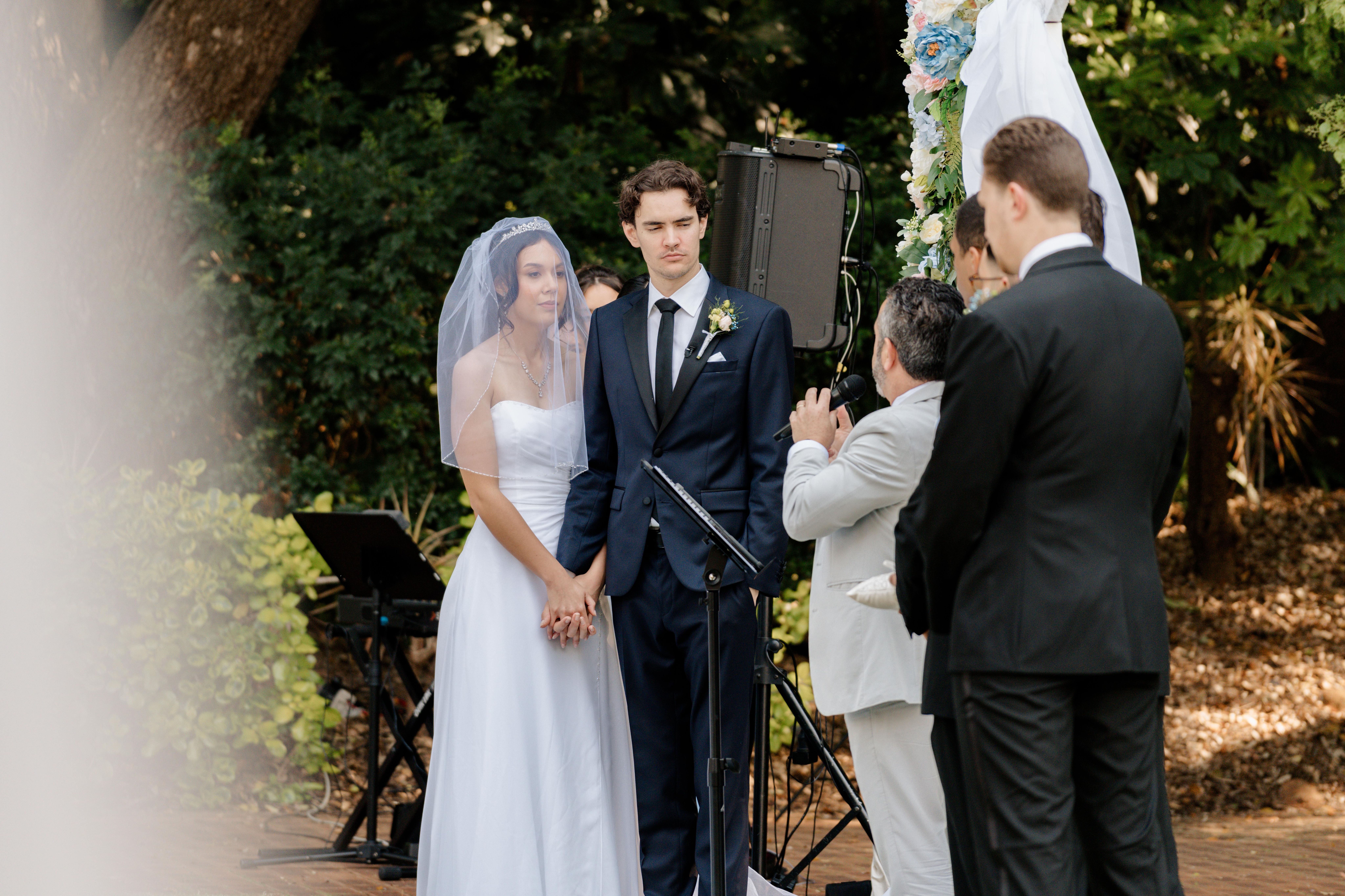Wedding ceremony of Ruth and Tristan