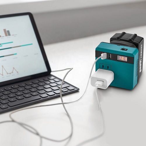 Cordless 120W Power Inverter DC 18V to 220V for Home Application Inverter Adapter Power Supply Inverter