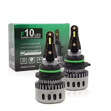 Super Bright F10 New LED Headlamp Waterproof High Low Beam 100W H4 LED Projector Headlights Universal Car Lens 