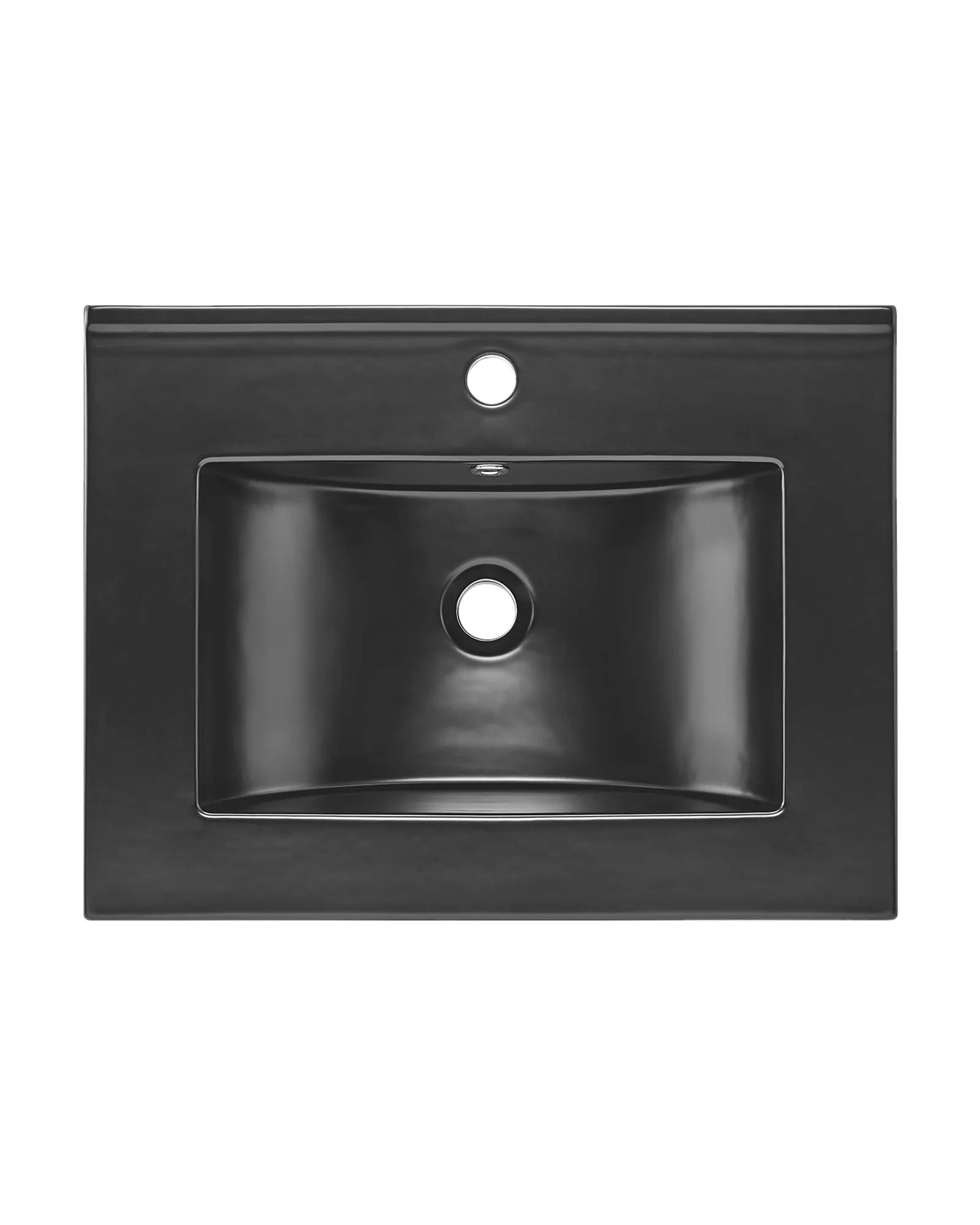 Mesada B60BM Negro Matte, vista frente