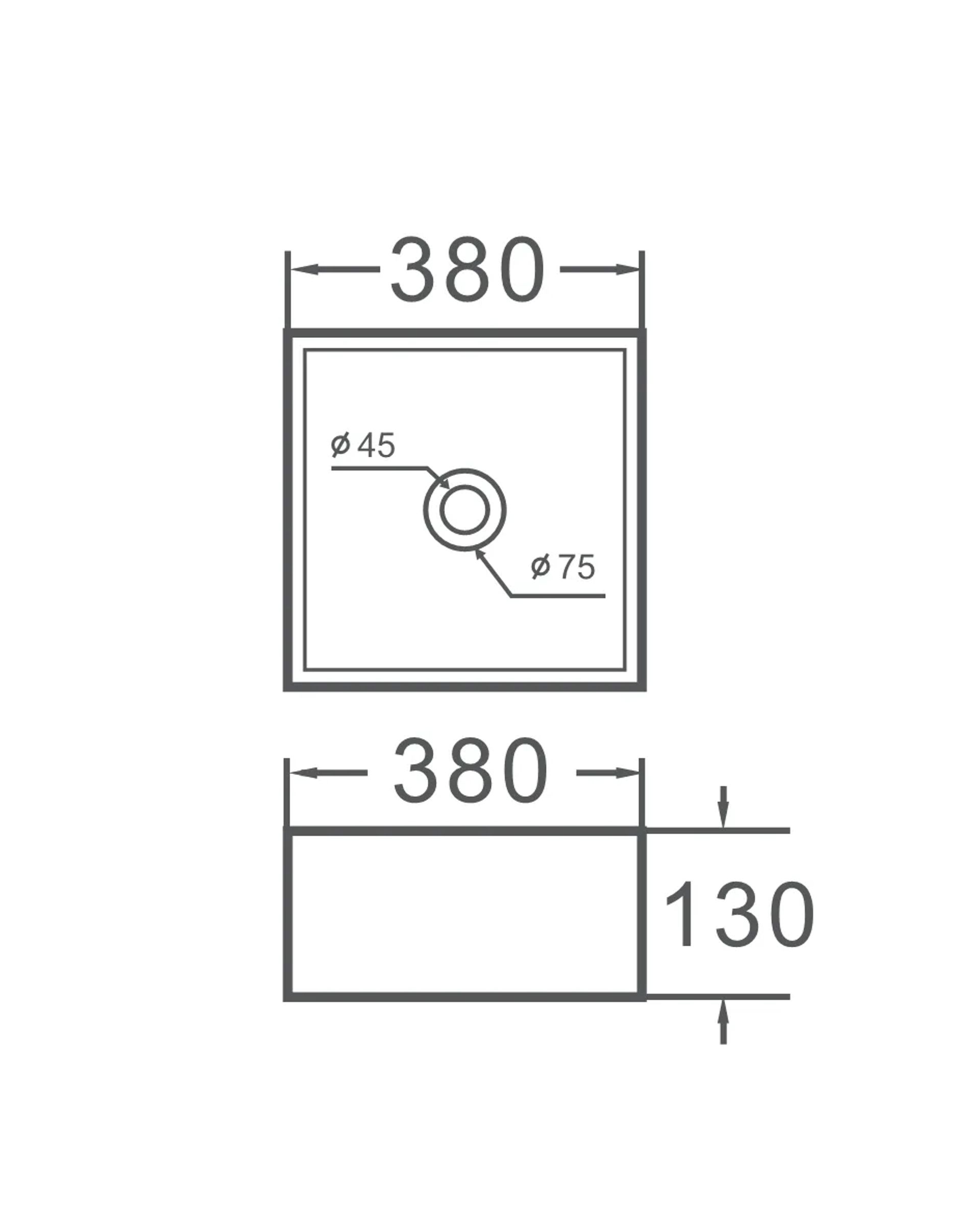 Plano cotado 5004BM