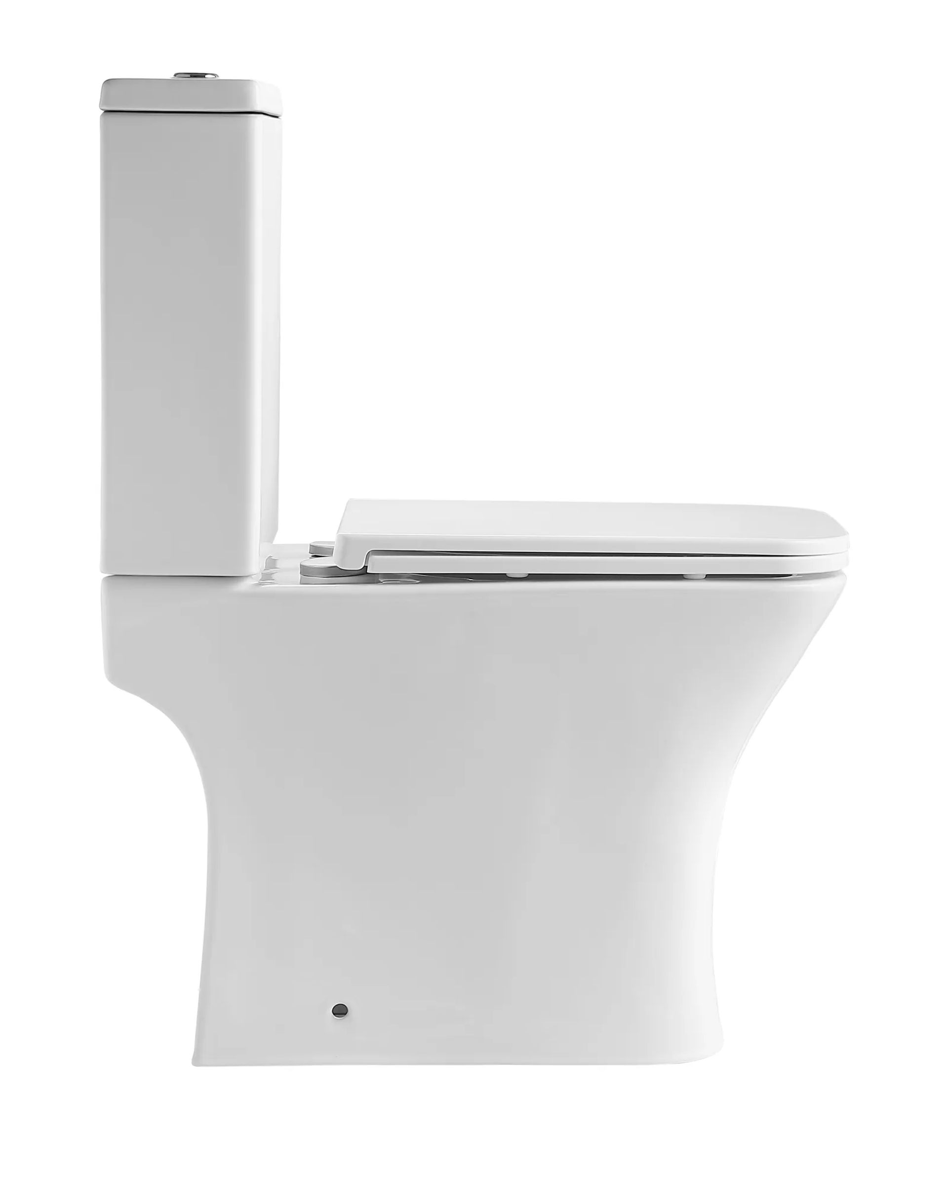 Inodoro INC-3 Blanco, vista detalle