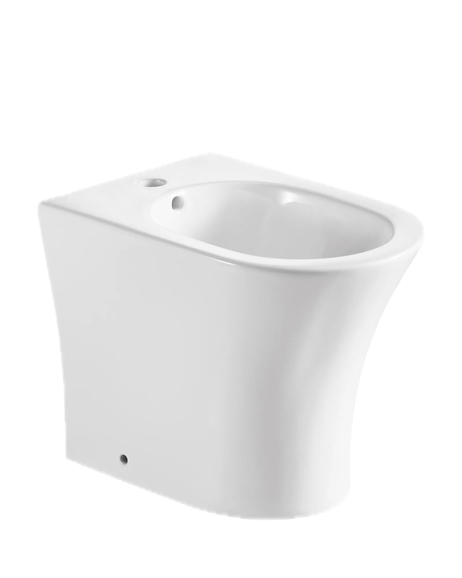 Bidet BIR-3 Blanco, vista 3/4