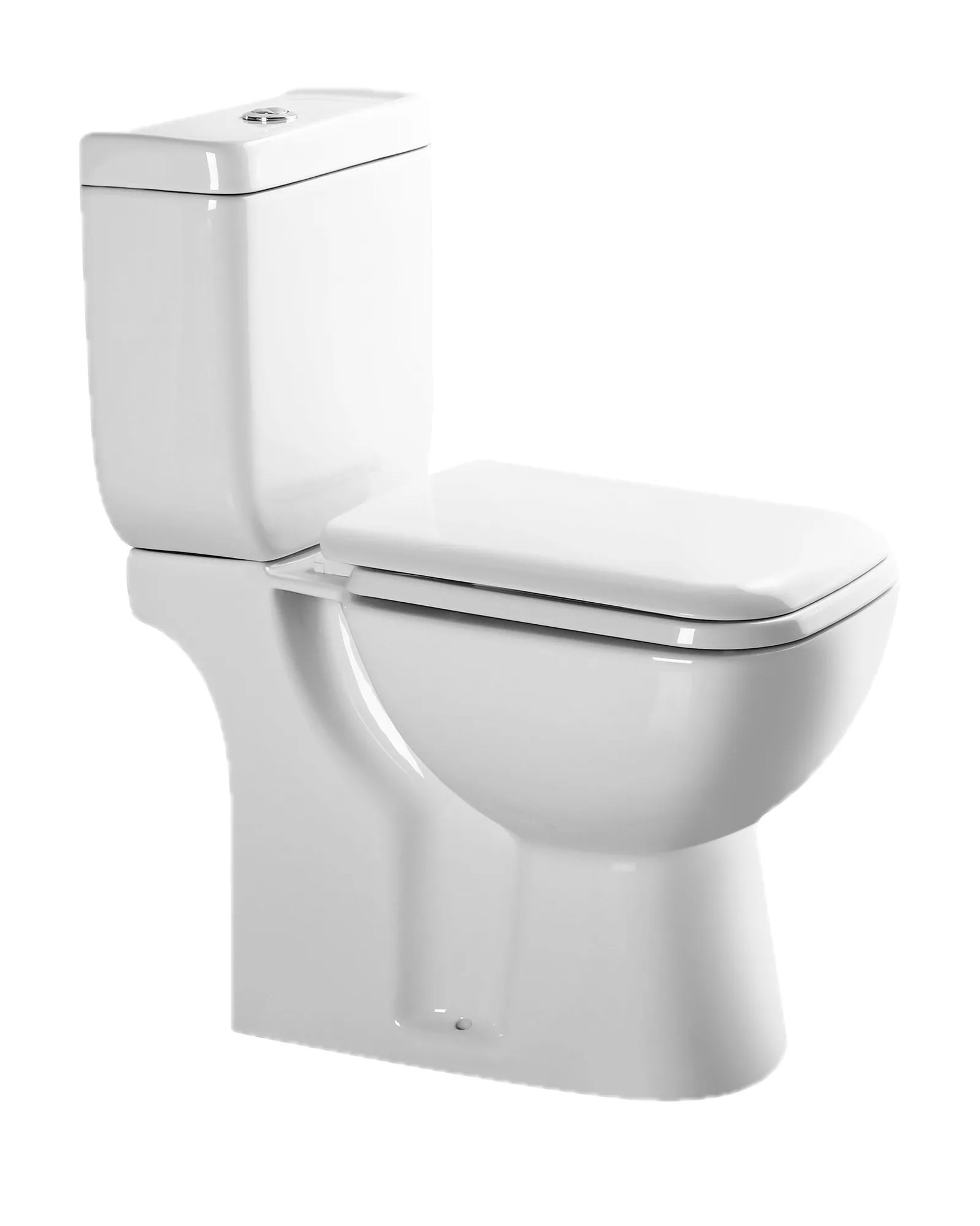 Inodoro INC-1 Blanco, vista 3/4