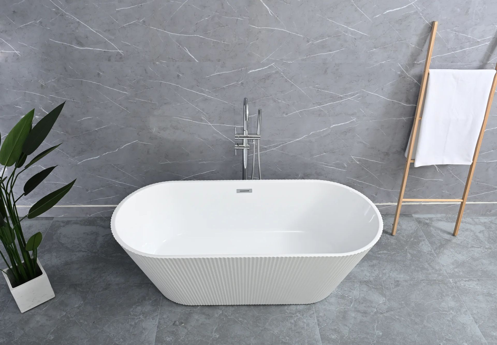 Bañera BAE-1-RA Relieve, vista ambientada