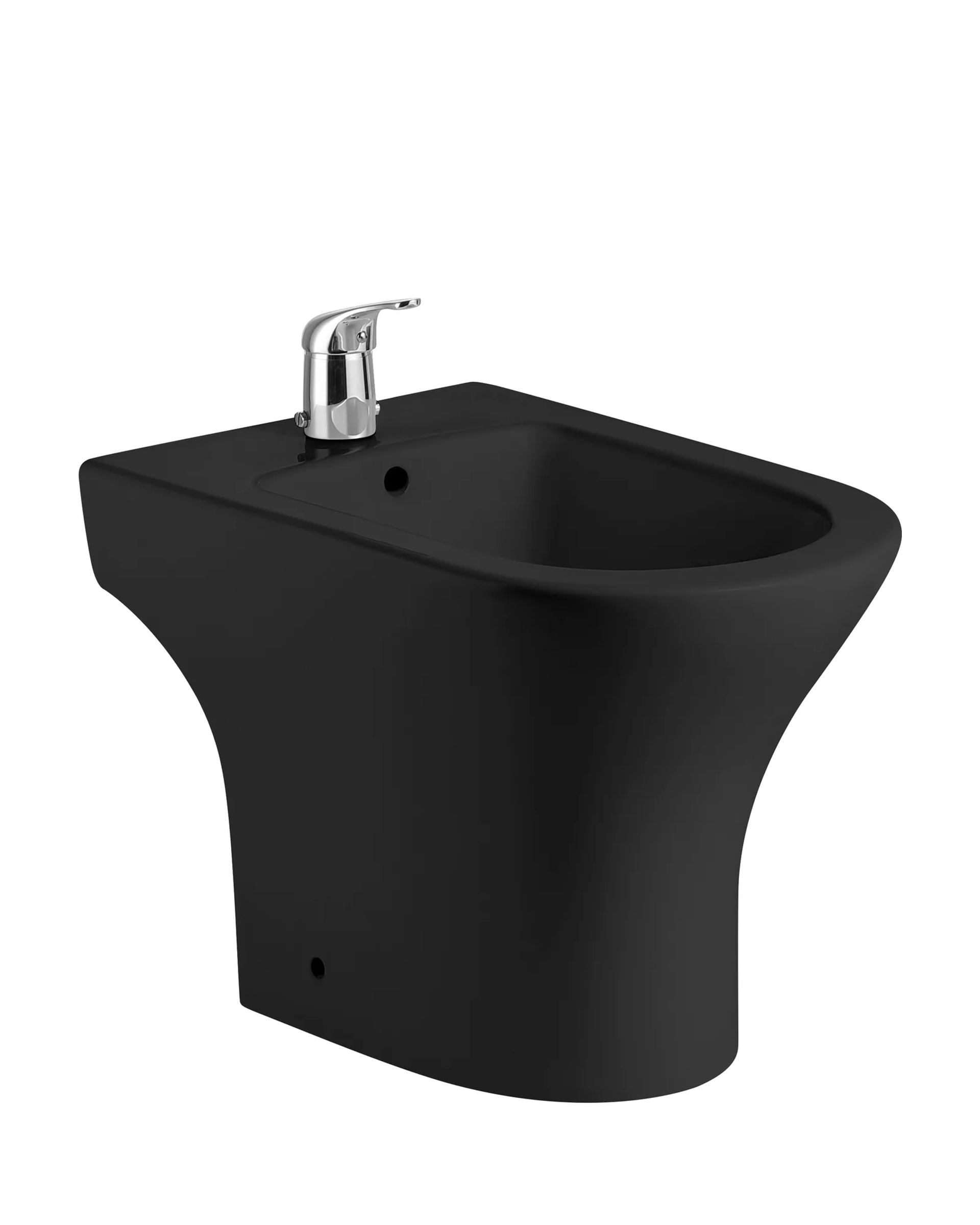 Bidet BIR-3-BM Negro Matte, vista 3/4