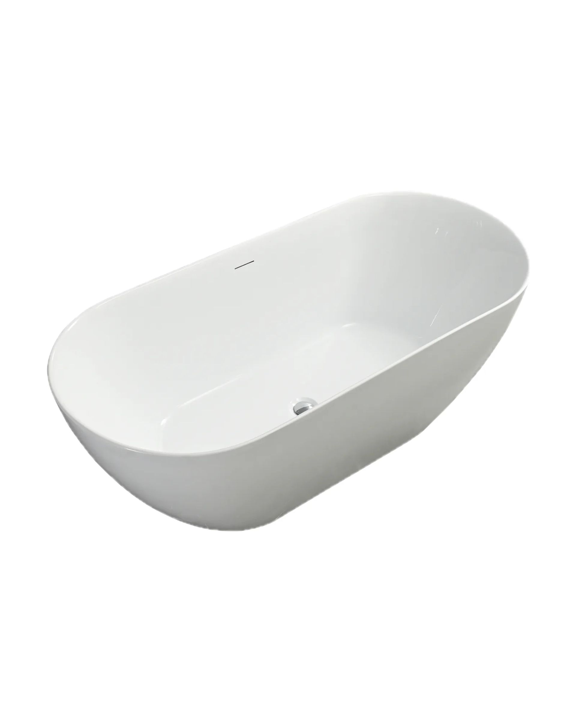 Bañera BAE-2 Blanco Brillante, vista 3/4