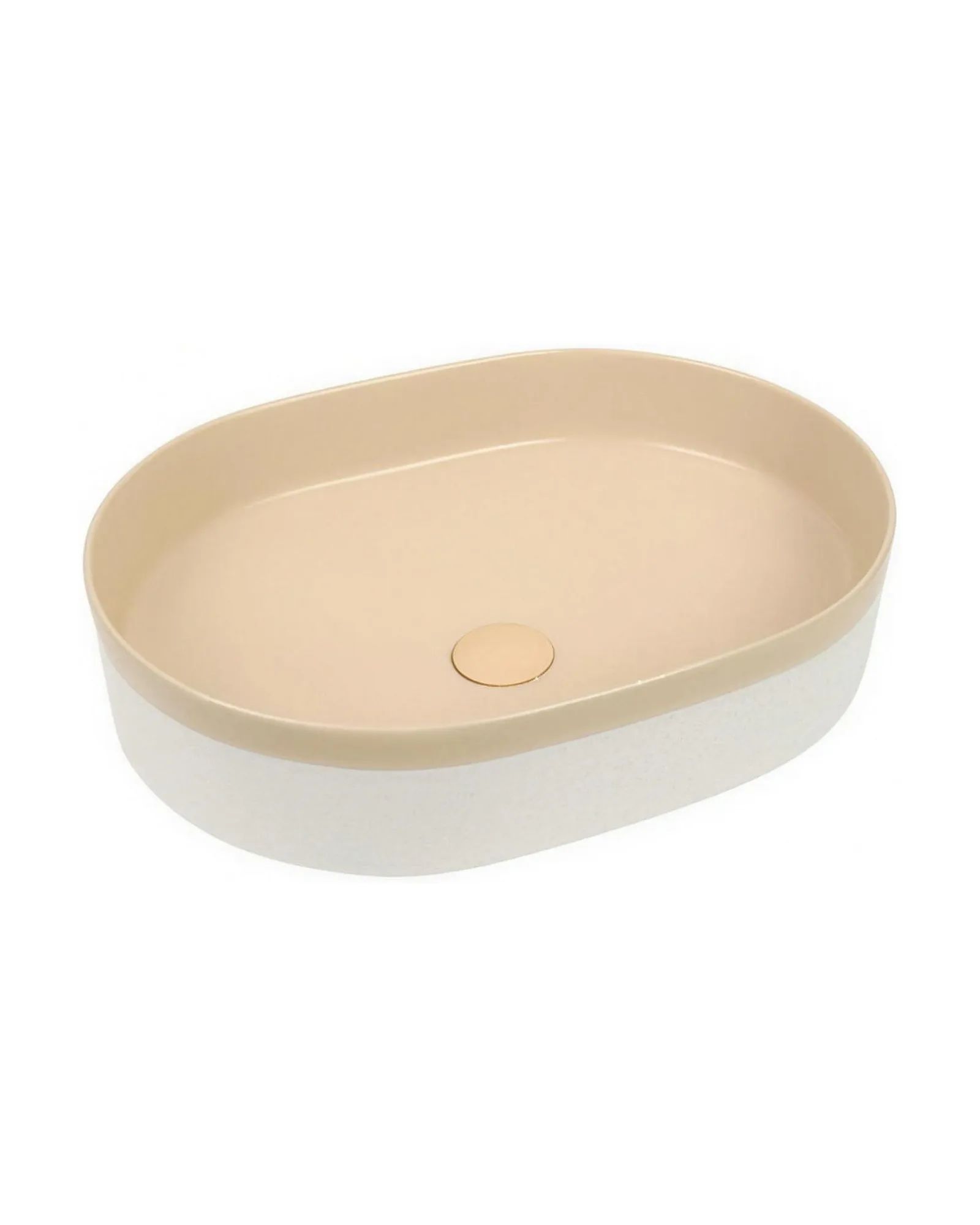 Bacha 5001-BEW Beige y Blanco, vista 3/4
