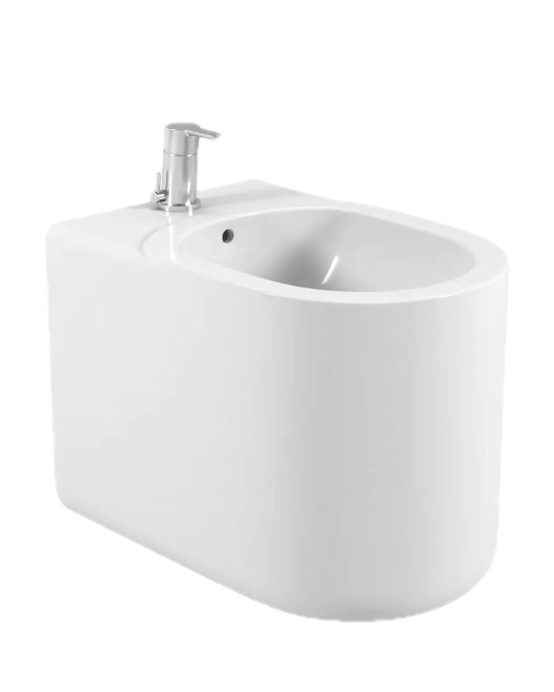 Bidet BIR-4 Blanco, vista 3/4