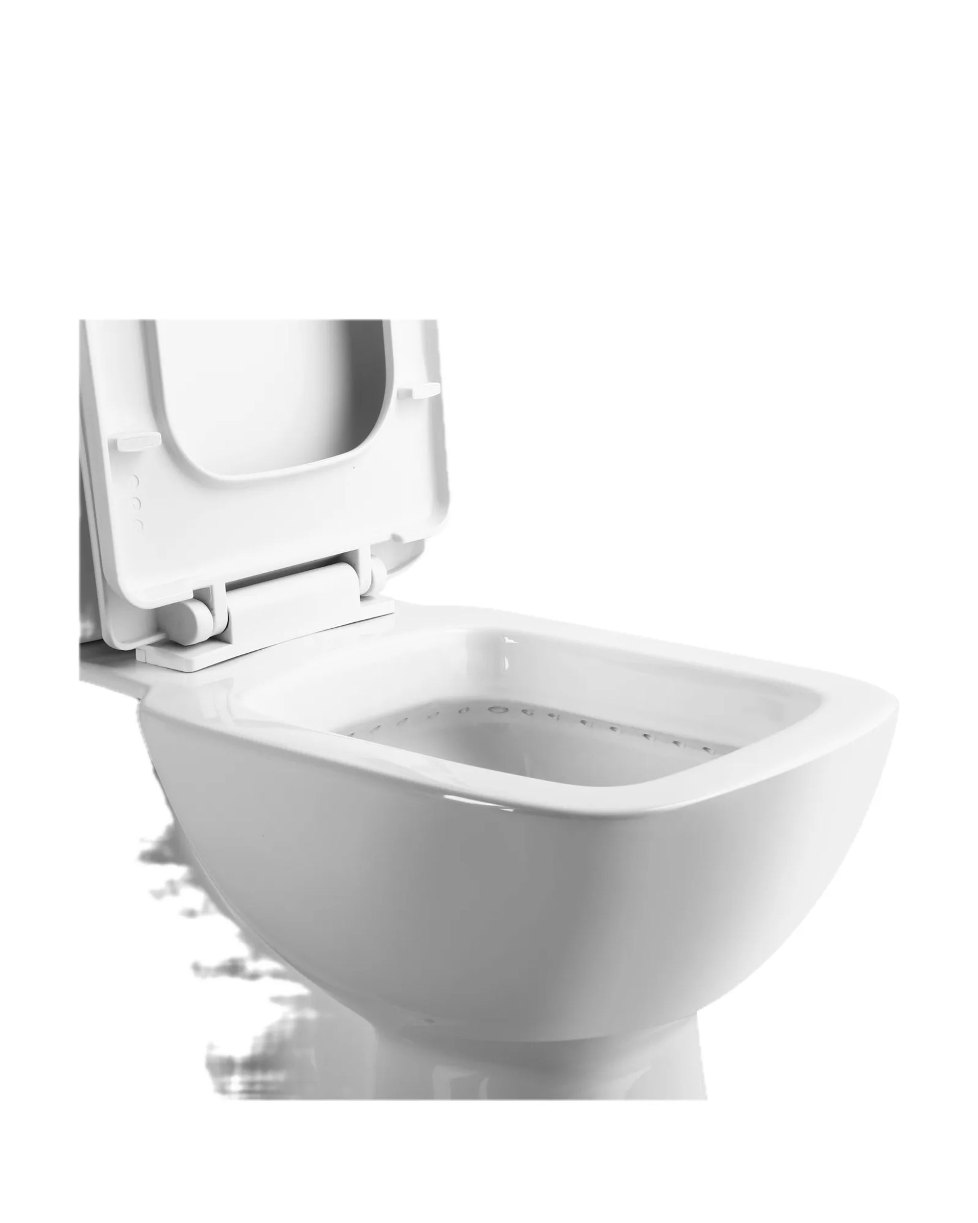 Inodoro INC-1 Blanco, vista detalle